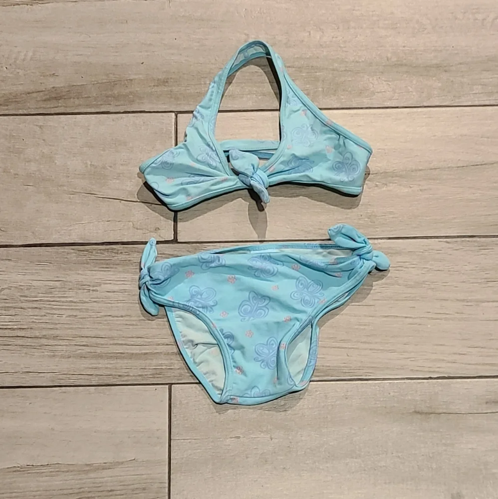 🍦Old Navy Girls paisley print bikini🪅